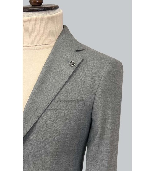 SUIT SARTORIA AÇIK GRİ CEKET 4556