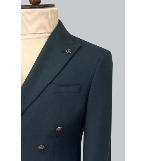 SUIT SARTORIA YEŞİL KRUVAZE CEKET 4564