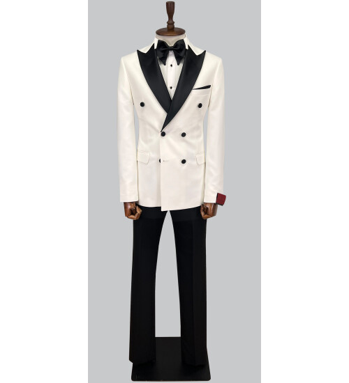 SUIT SARTORIA WHITE TUXEDO 5655