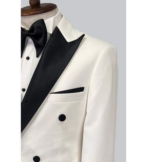 SUIT SARTORIA WHITE TUXEDO 5655