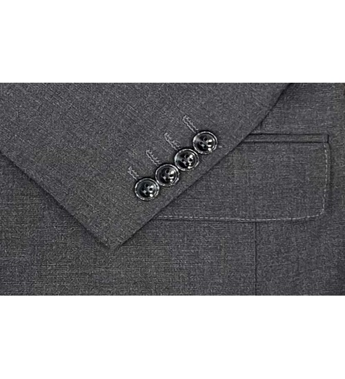 SUIT SARTORIA DARK GREY SUIT WITH DOUBLE FACED VEST 2917