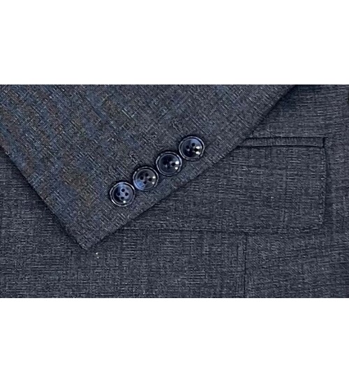 SUIT SARTORIA NAVY BLUE SUIT WITH DOUBLE FACED VEST 2917