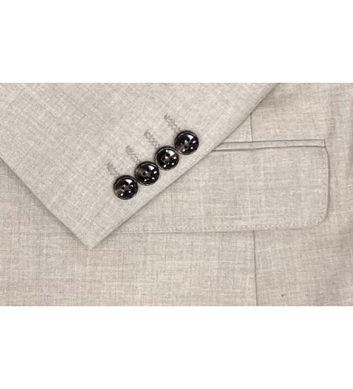 SUIT SARTORIA BEIGE SUIT WITH DOUBLE FACED VEST 2916