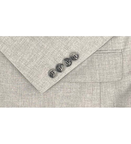 SUIT SARTORIA LIGHT GREY SUIT WITH DOUBLE FACED VEST 2916