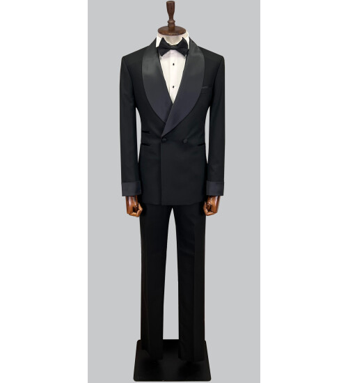 SUIT SARTORIA BLACK TUXEDO 5650