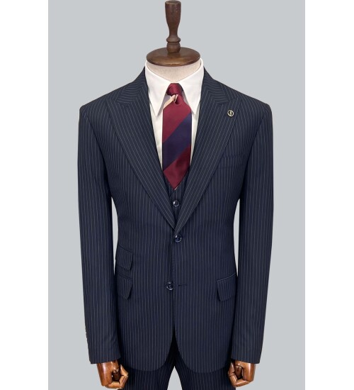 SUIT SARTORIA NAVY BLUE SUIT 2909