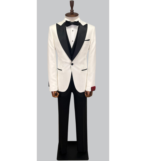 SUIT SARTORIA WHITE TUXEDO 5648