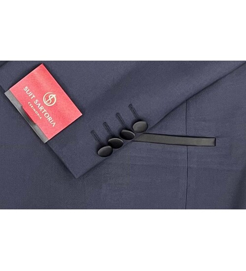 SUIT SARTORIA NAVY BLUE TUXEDO 5648