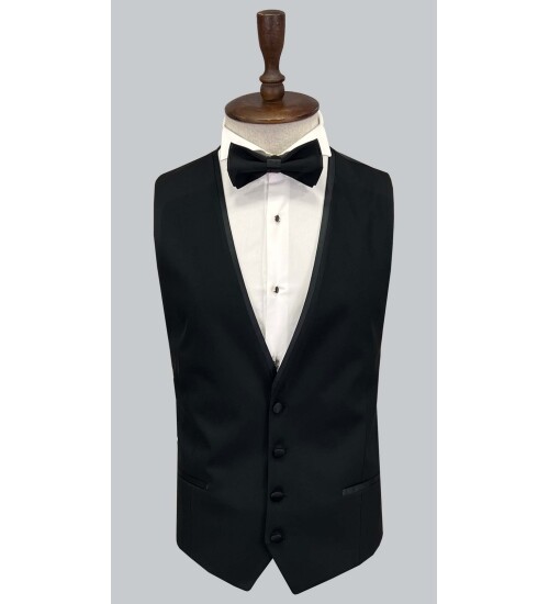 SUIT SARTORIA BLACK TUXEDO 5649