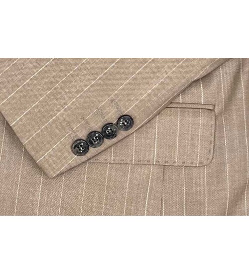 SUIT SARTORIA BROWN DOUBLE BREASTED SUIT 2894