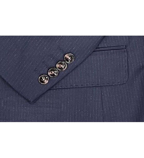 SUIT SARTORIA NAVY BLUE DOUBLE BREASTED SUIT 2894