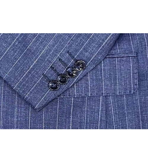 SUIT SARTORIA BLUE DOUBLE BREASTED SUIT 2894