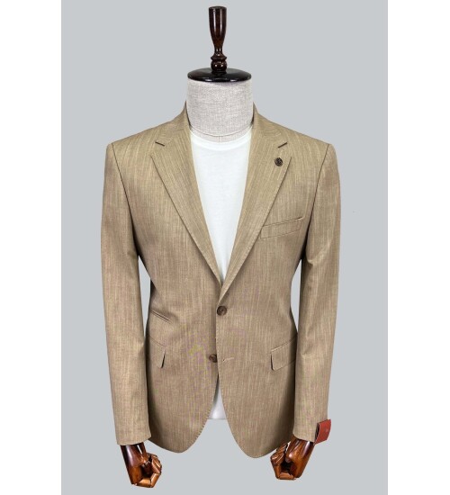 SUIT SARTORIA LINEN BEIGE JACKET 4372