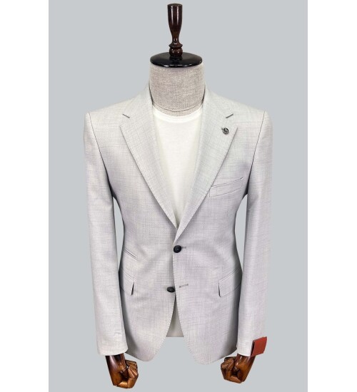 SUIT SARTORIA KETEN GRİ CEKET 4372