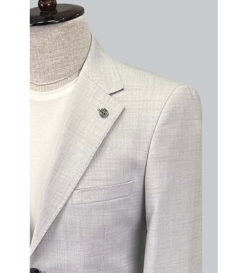 SUIT SARTORIA KETEN GRİ CEKET 4372