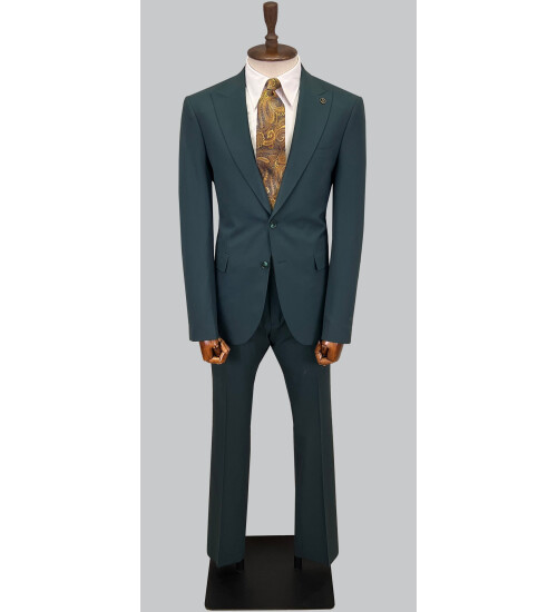 SUIT SARTORIA GREEN SUIT 2580