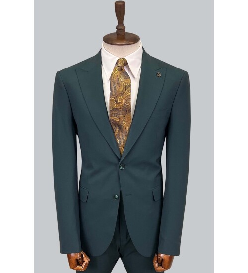 SUIT SARTORIA GREEN SUIT 2580