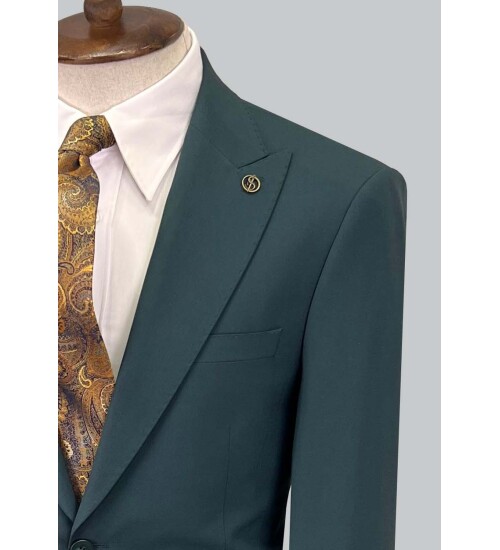 SUIT SARTORIA GREEN SUIT 2580