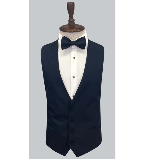 SUIT SARTORIA LACİVERT ÇIKMA SİVRİ YAKA DAMATLIK 5641