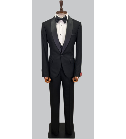 SUIT SARTORIA BLACK TUXEDO 5629