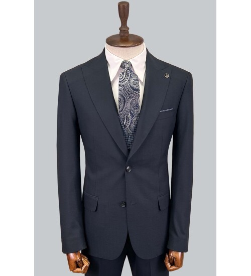 SUIT SARTORIA NAVY BLUE SUIT WITH REVERSIBLE VEST 2810