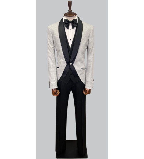 SUIT SARTORIA GREY TUXEDO 5619