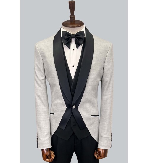 SUIT SARTORIA GREY TUXEDO 5619