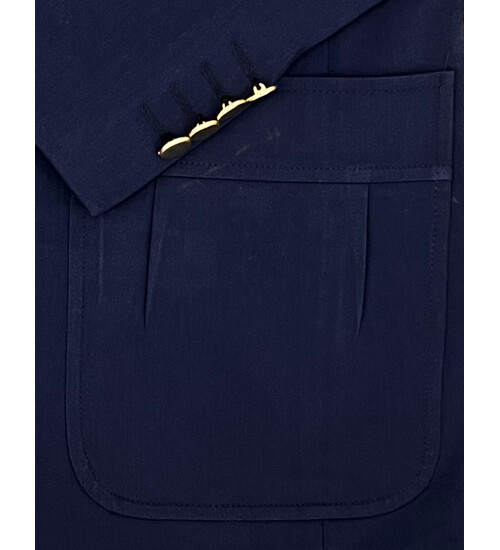 SUIT SARTORIA NAVY BLUE DOUBLE BREASTED SUIT 2802