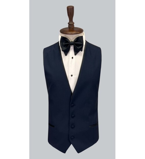 SUIT SARTORIA NAVY BLUE TUXEDO 5619