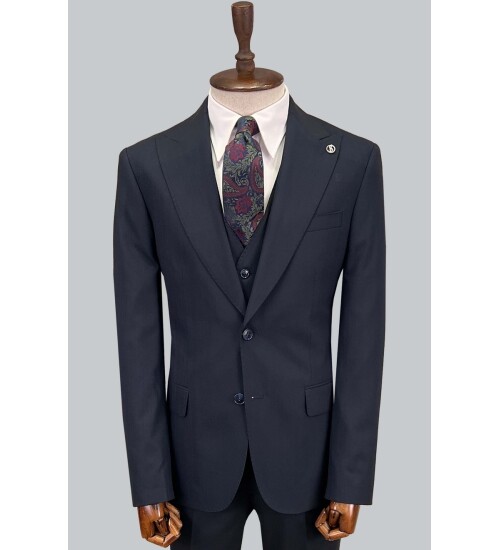 SUIT SARTORIA NAVY BLUE SUIT 2760