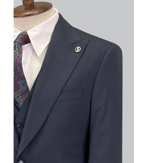 SUIT SARTORIA NAVY BLUE SUIT 2760