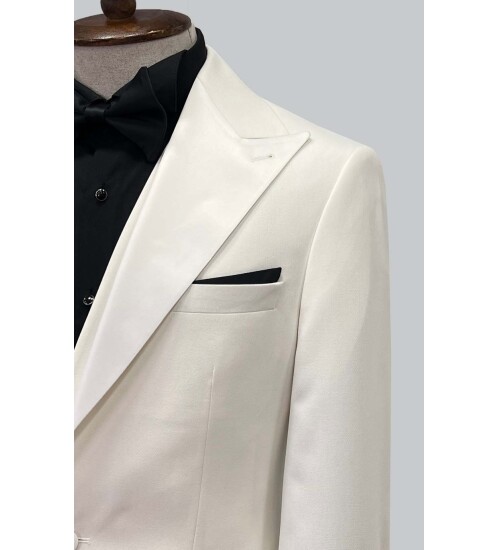 SUIT SARTORIA WHITE TUXEDO 5614