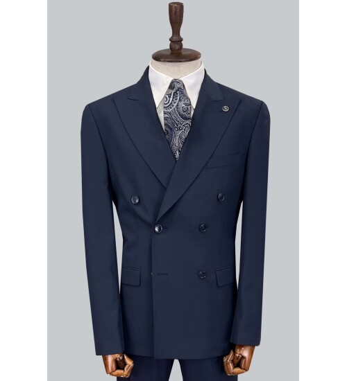 SUIT SARTORIA LACİVERT YÜN TAKIM ELBİSE 2621