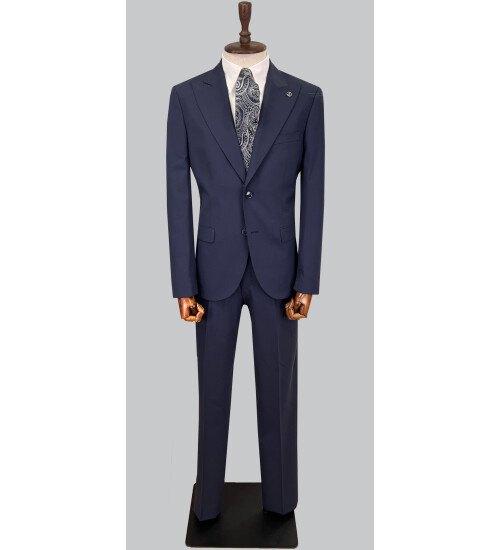 SUIT SARTORIA LACİVERT YÜN TAKIM ELBİSE 2620