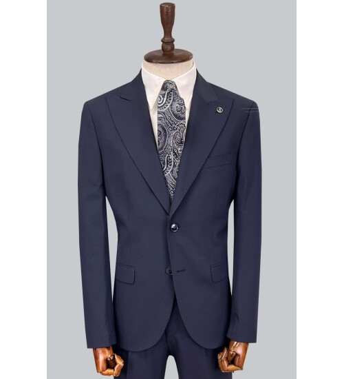 SUIT SARTORIA LACİVERT YÜN TAKIM ELBİSE 2620