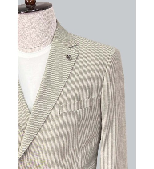 SUIT SARTORIA BEJ KETEN TAKIM ELBİSE 2640