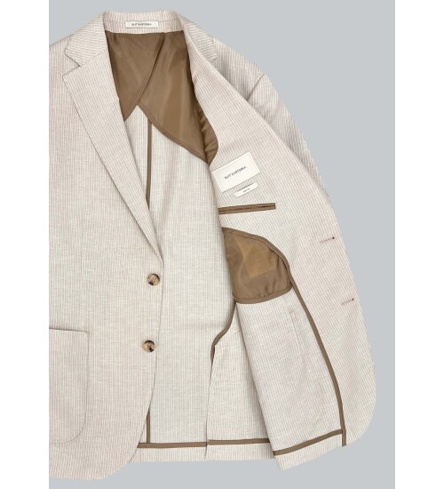 SUIT SARTORIA BEIGE LINEN JACKET 4455