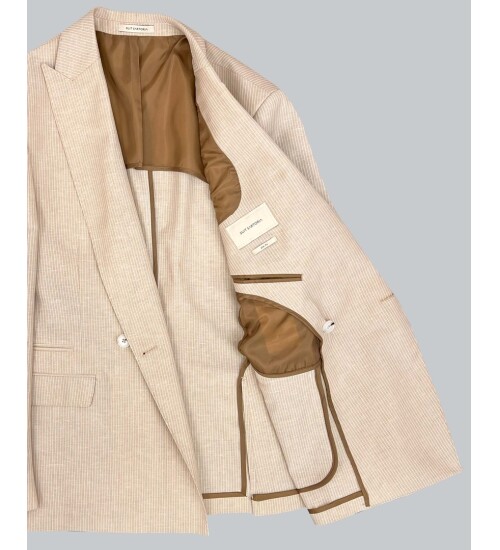 SUIT SARTORIA BEIGE LINEN JACKET 4453