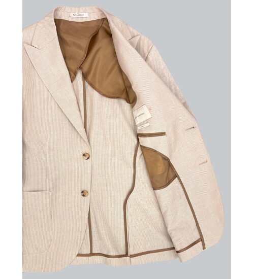 SUIT SARTORIA BEIGE LINEN SUIT 2675