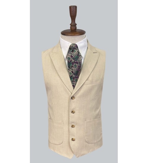 SUIT SARTORIA BEIGE LINEN SUIT 2675