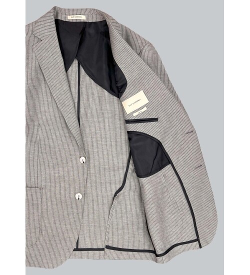 SUIT SARTORIA GRİ KETEN CEKET 4455