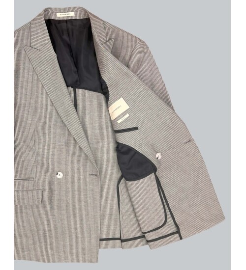 SUIT SARTORIA GRİ KETEN CEKET 4453