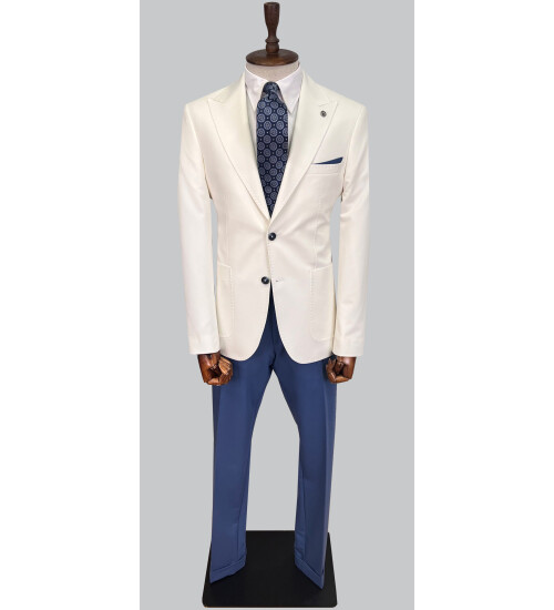 SUIT SARTORIA WHITE SUIT 2612