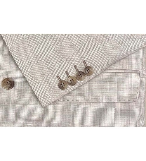 SUIT SARTORIA BEIGE LINEN SUIT 2617