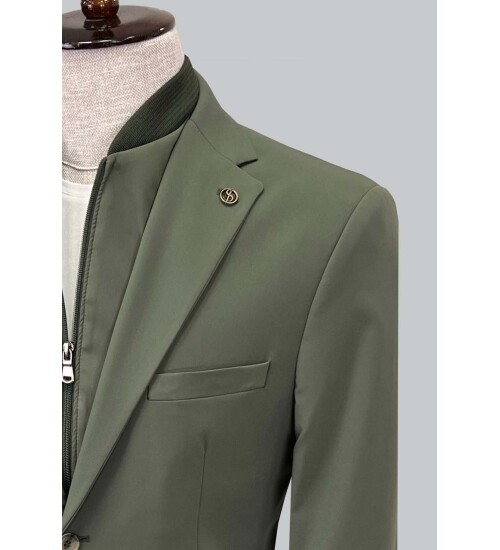 SUIT SARTORIA GREEN PERFORMANCE SUIT 2575