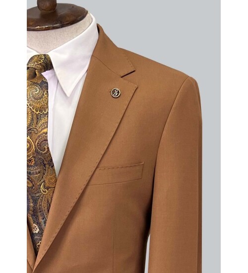 SUIT SARTORIA LIGHT BROWN SUIT 2595