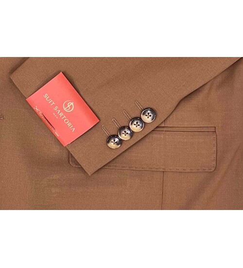 SUIT SARTORIA LIGHT BROWN SUIT 2595