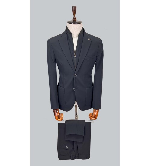 SUIT SARTORIA NAVY BLUE PERFORMANCE SUIT 2575