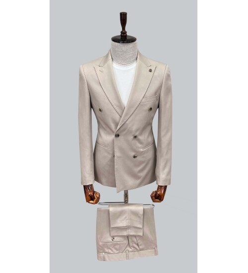 SUIT SARTORIA BEJ TAKIM ELBİSE 2592