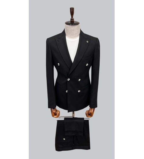 SUIT SARTORIA BLACK SUIT 2592